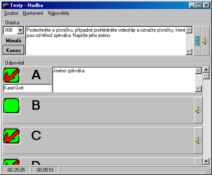 Testy tests zvuk