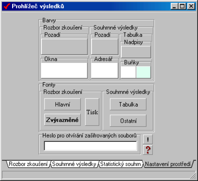 Testy viewer setup